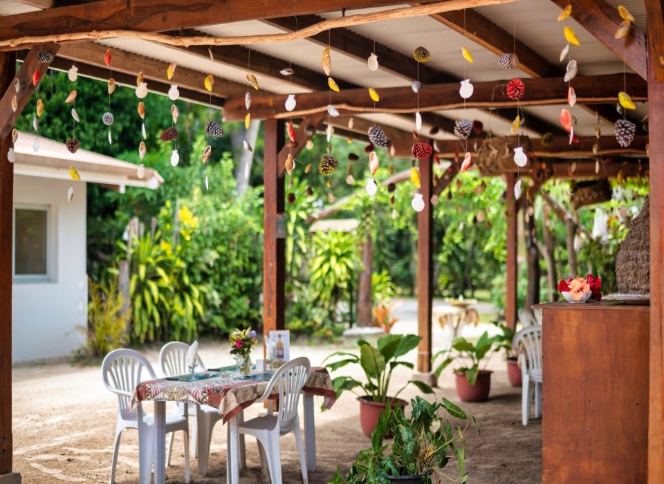 Terrasse restaurant midi